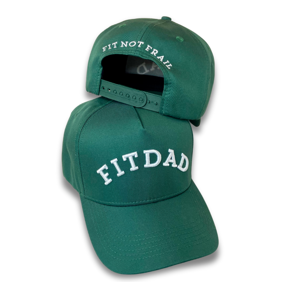 RAISE THE BAR - FITDAD (Forest Green/White)