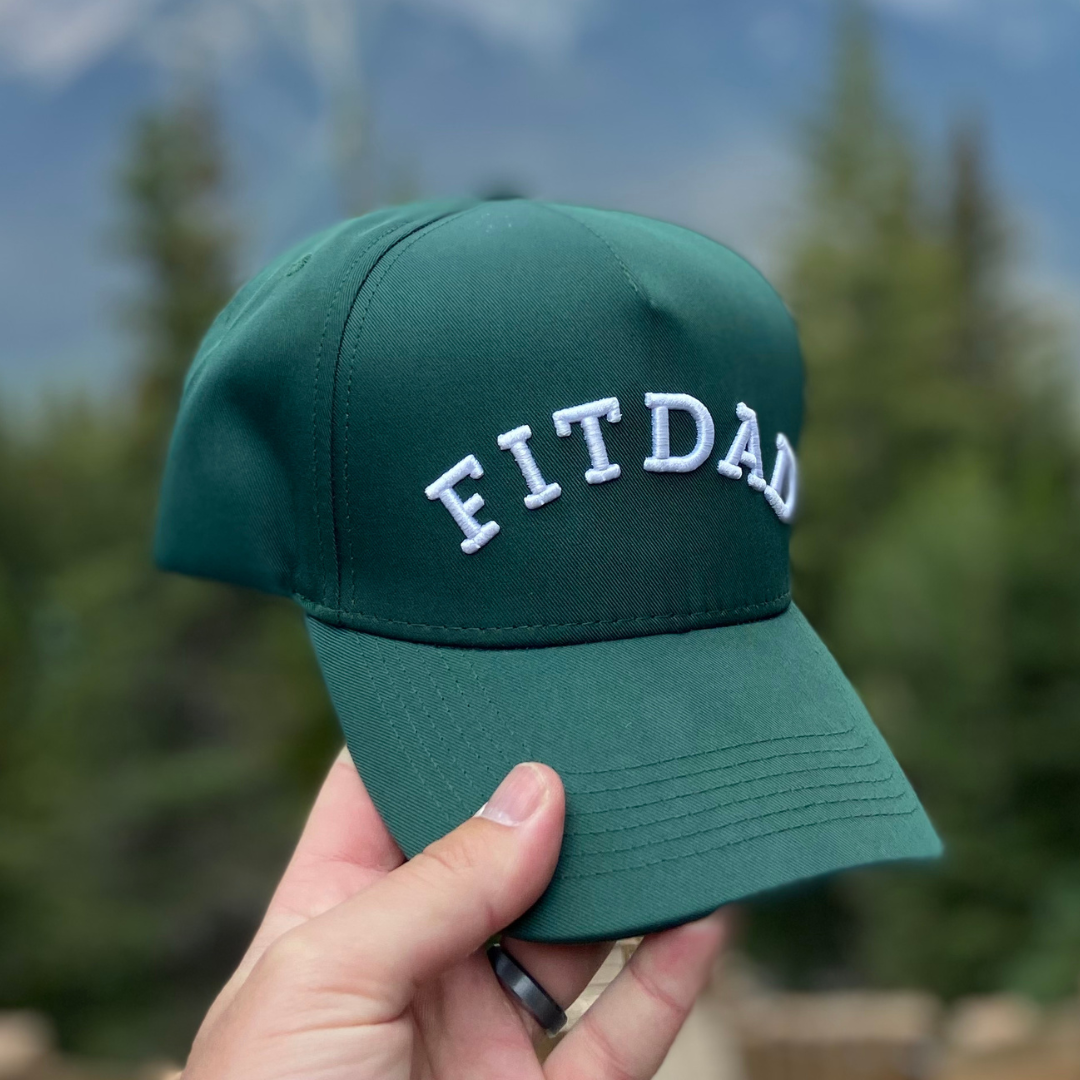 RAISE THE BAR - FITDAD (Forest Green/White)