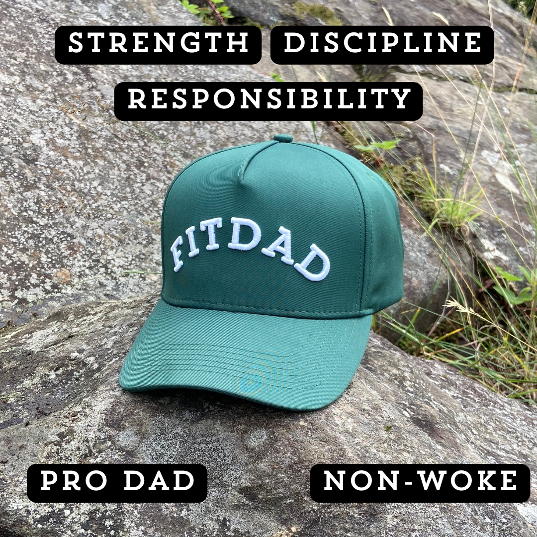 RAISE THE BAR - FITDAD (Forest Green/White)