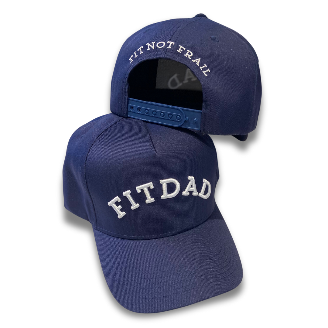 RAISE THE BAR - FITDAD - (Royal Blue/White)